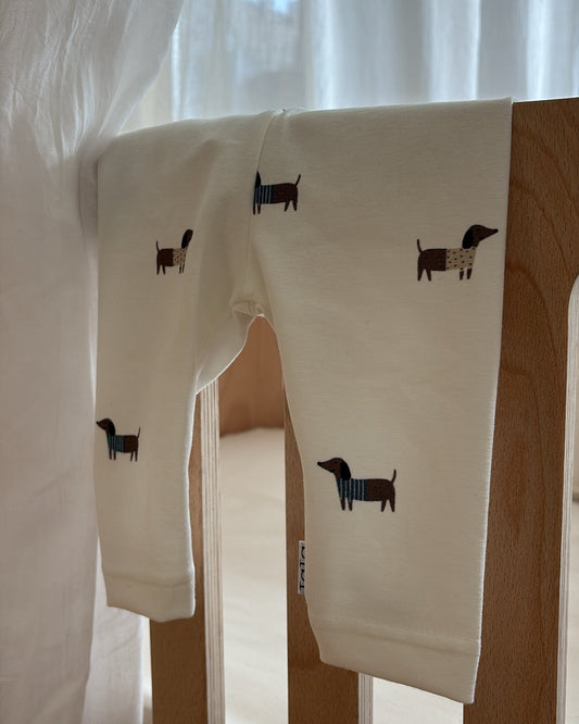 Dackel Sommer-Leggings